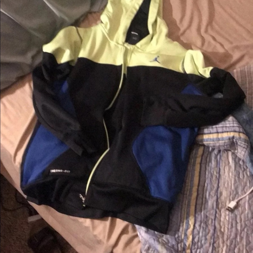 Full zip up hooded jacket